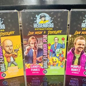 Heisenberg 3G dual flavour vapes